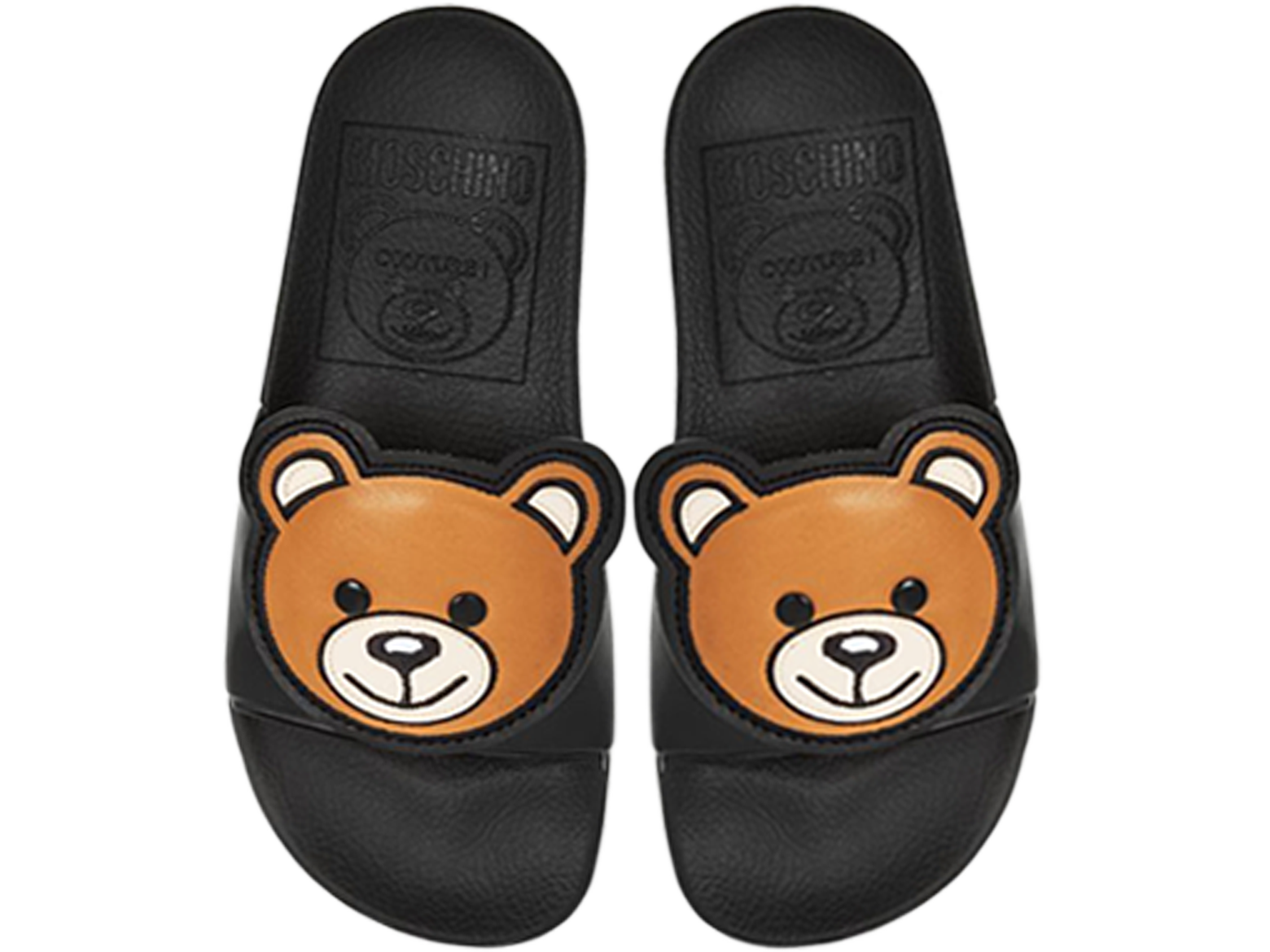 moschino bear sandals