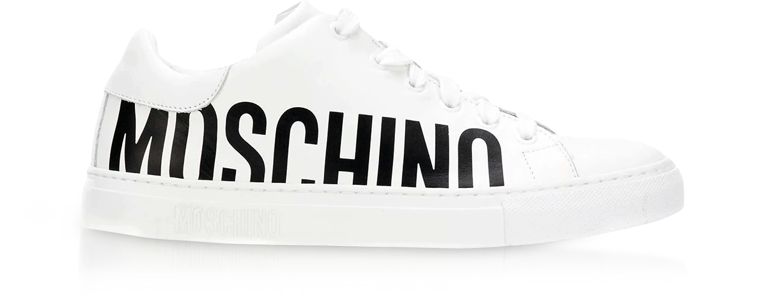 moschino low top sneakers