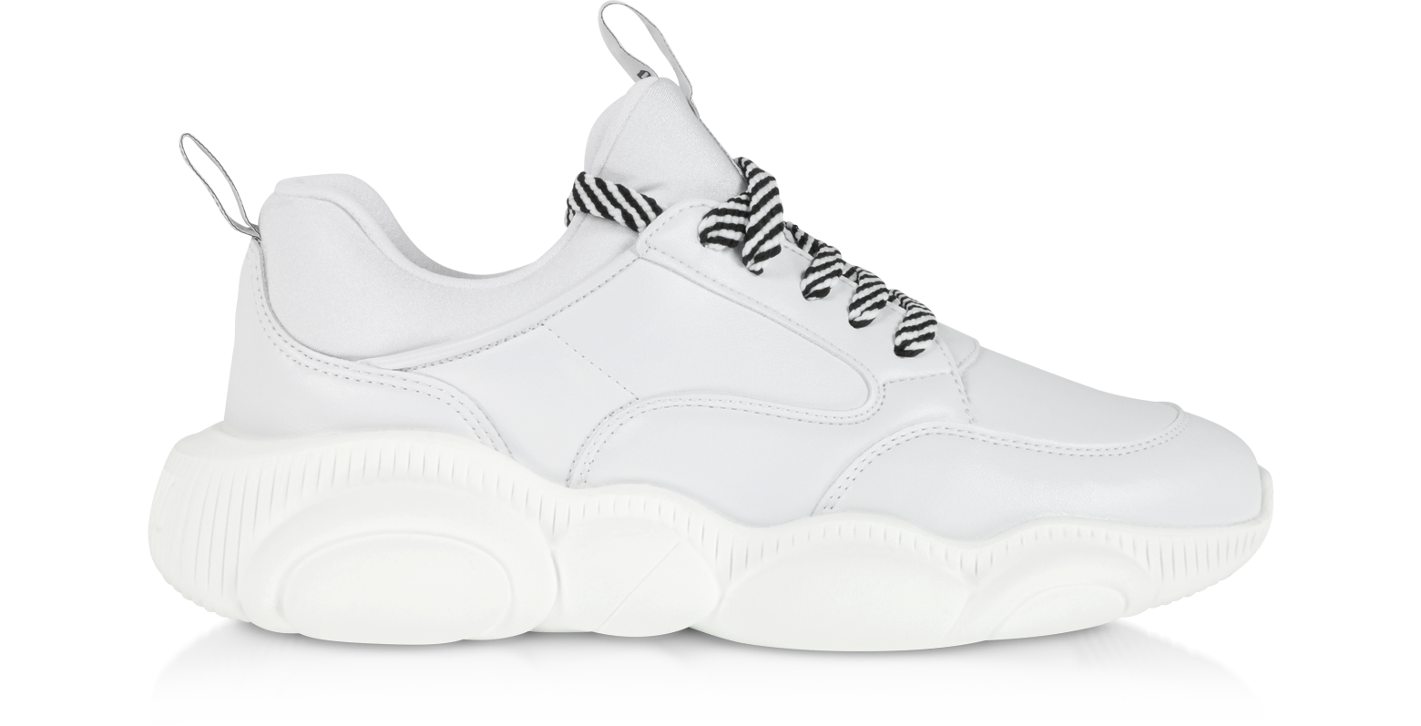 moschino sneakers white