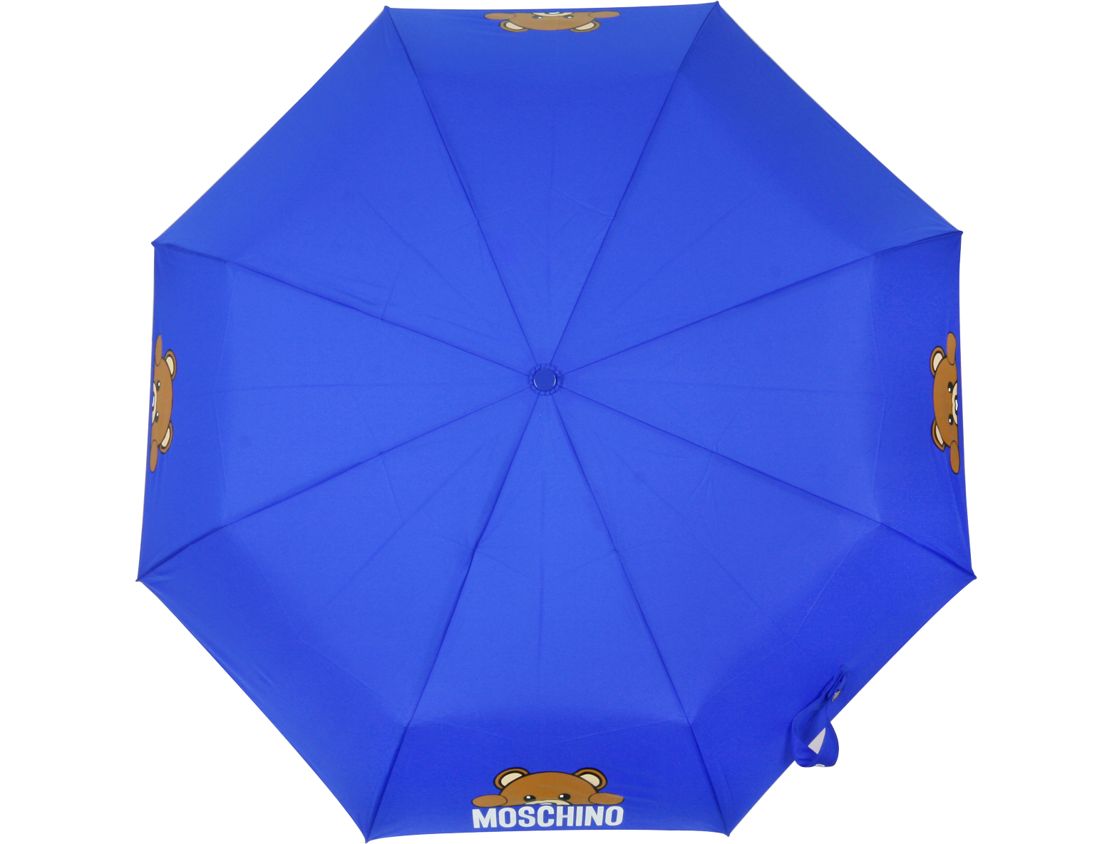 moschino umbrella blue