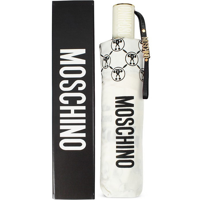 DQM All Over Pint Open-Close Mini Umbrella - Moschino