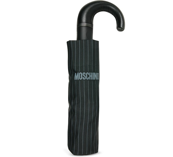 Men's Open-close Mini Stripes Umbrella - Moschino