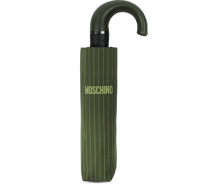 Men's Open-close Mini Stripes Umbrella - Moschino