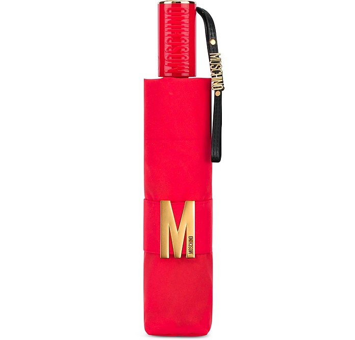 Open-Close M Logo Mini Umbrella - Moschino