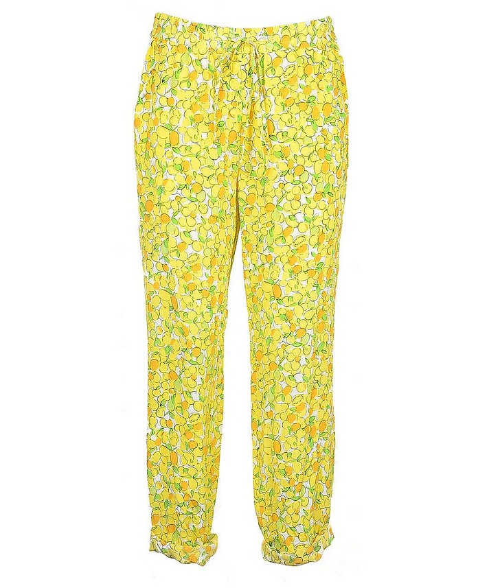 Women's Yellow Pants - Moschino