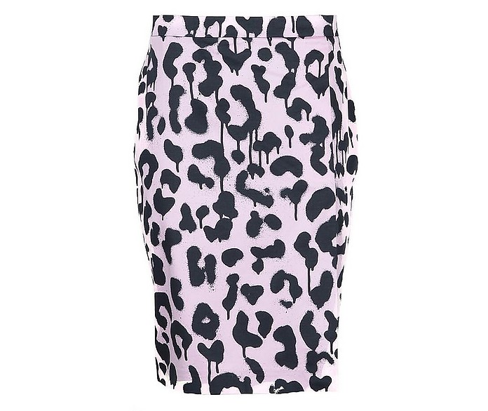 Women's Black / Pink Skirt - Moschino