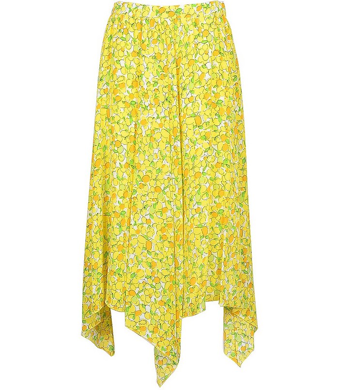 Women's Yellow Skirt - Moschino / XL[m