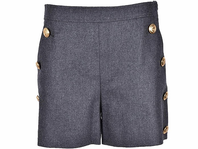 Women's Gray Shorts - Moschino