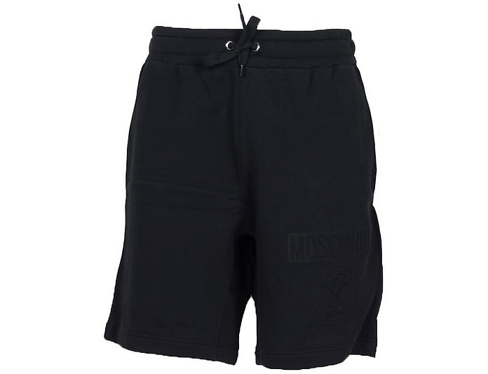 Moschino Men's Black Bermuda Shorts