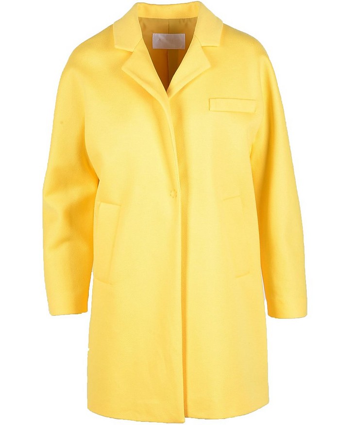 Women's Yellow Coat - Annie P