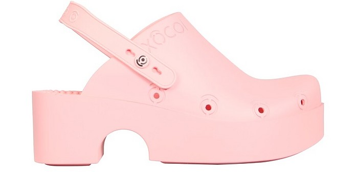 Pink Rubber Sandals - Xocoi