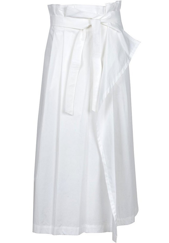 Women's White Skirt - Max Mara / }bNX}[