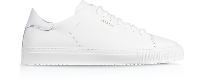 Clean 90 White Leather Men's Sneakers - Axel Arigato