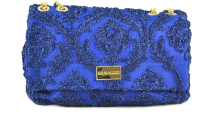 Bluette Weave Shoulder Bag - Ermanno Scervino