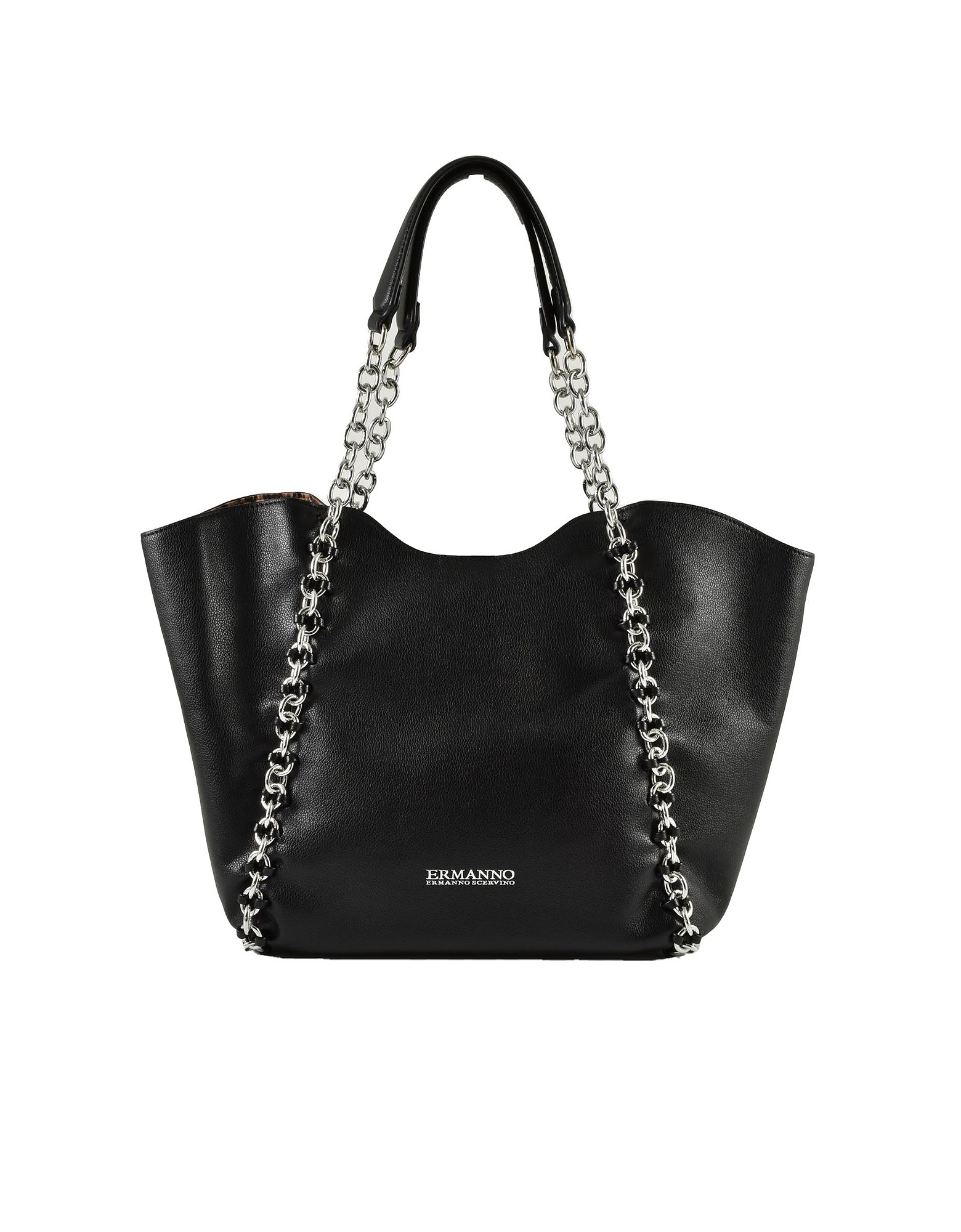 Ermanno Scervino Designer Handbags Women's Black Handbag In Noir
