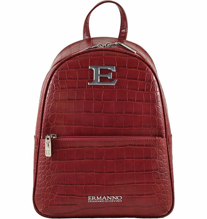 Women's Red Backpack - Ermanno Scervino