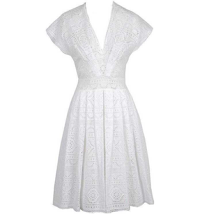 Women's White Dress - Ermanno Scervino