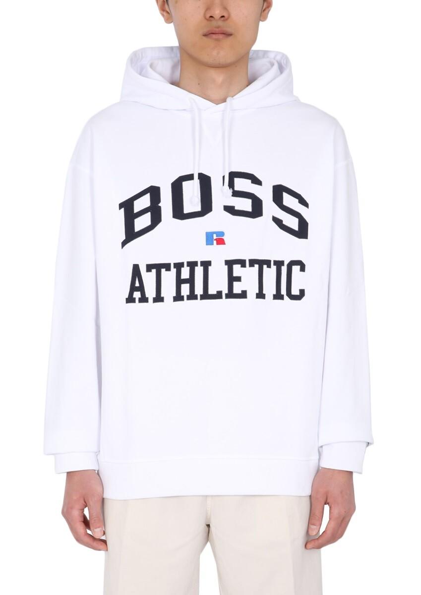 Hugo Boss Boss X Russell Athletic Logo Sweatshirt L at FORZIERI Canada