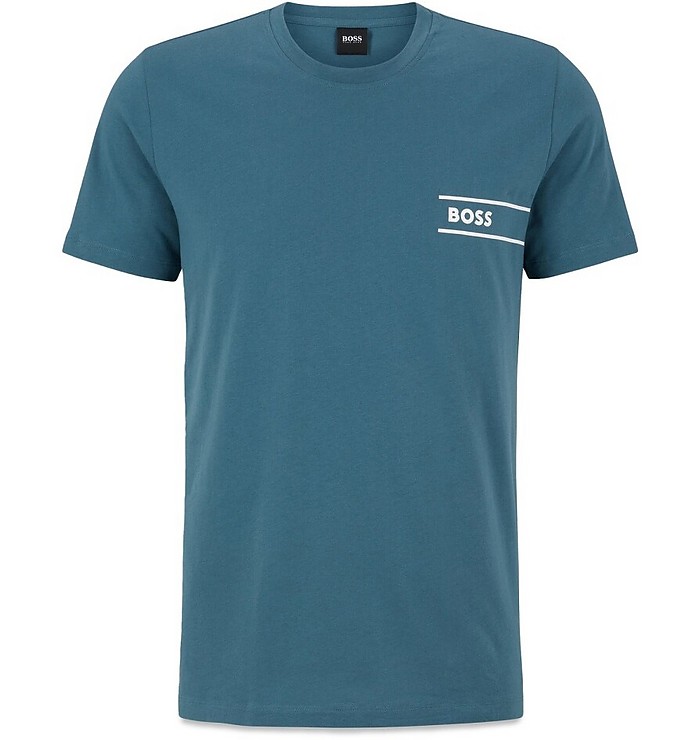 T-Shirt With Logo - Hugo Boss ·ʿ