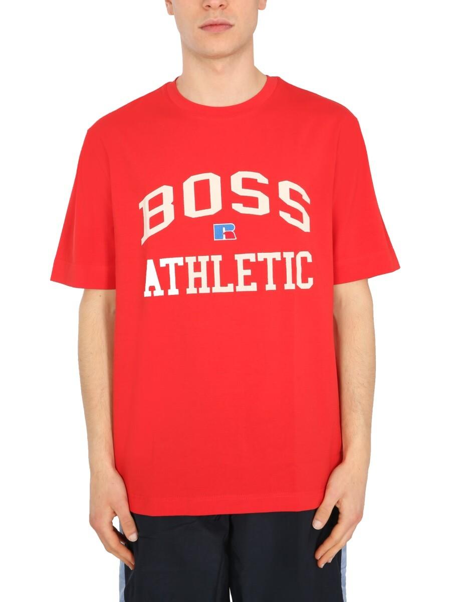 New Hugo BOSS Russell Athletic sport gym baseball basketball NBA MLB NFL  t-shirt