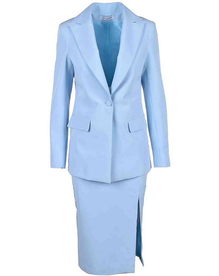 Women's Sky Blue Suit - Yes London