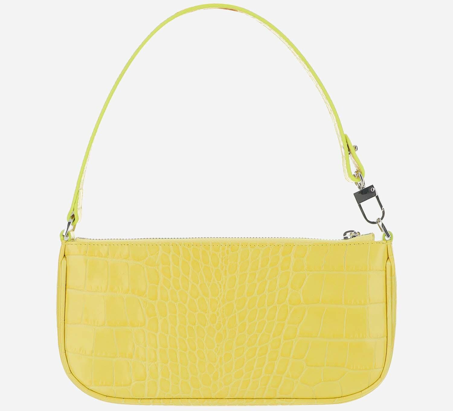 Calibre leather mini bag Fauré Le Page Yellow in Leather - 34263645