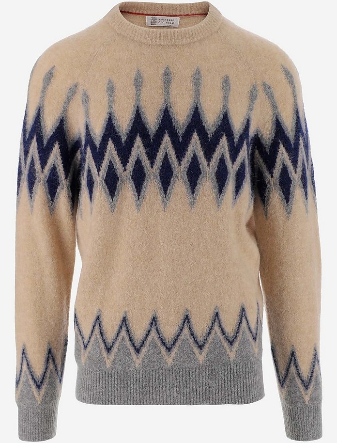 Men's Crewneck Sweater - Brunello Cucinelli