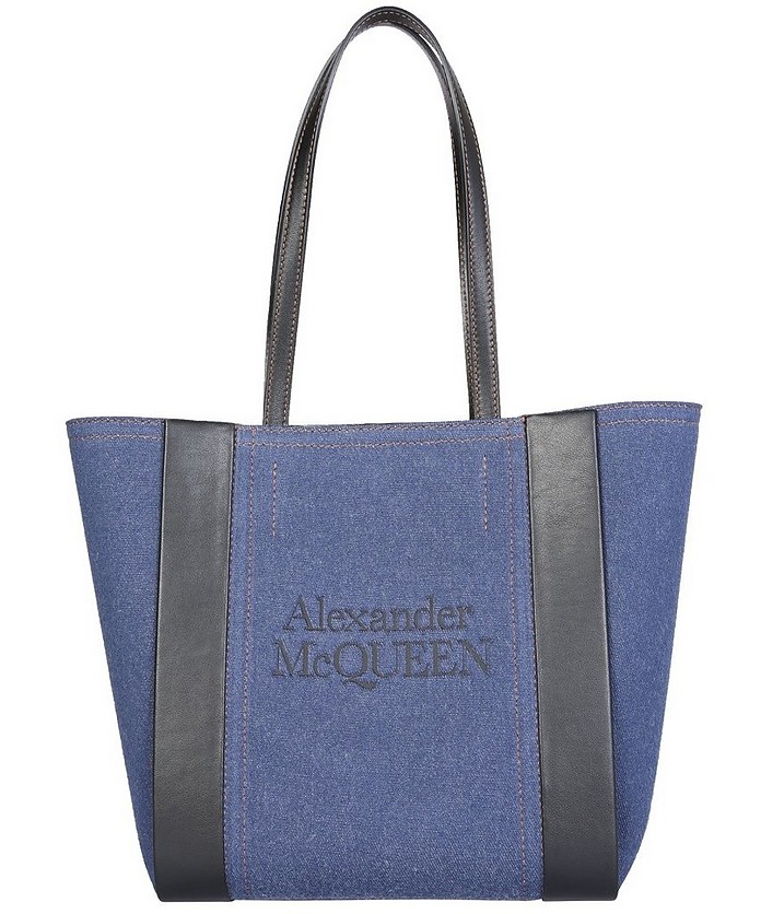 Small Signature Shopping Bag - Alexander McQueen