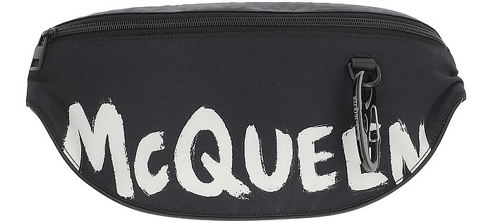 Black Harness Oversize Belt Bag - Alexander McQueen ɽ·