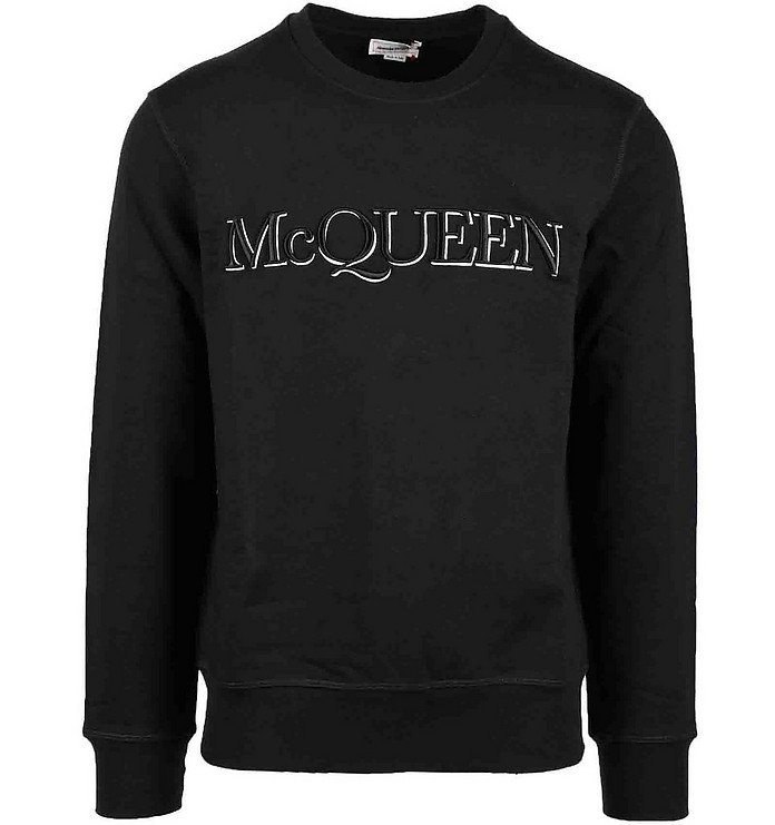 Men's Black Sweatshirt - Alexander McQueen