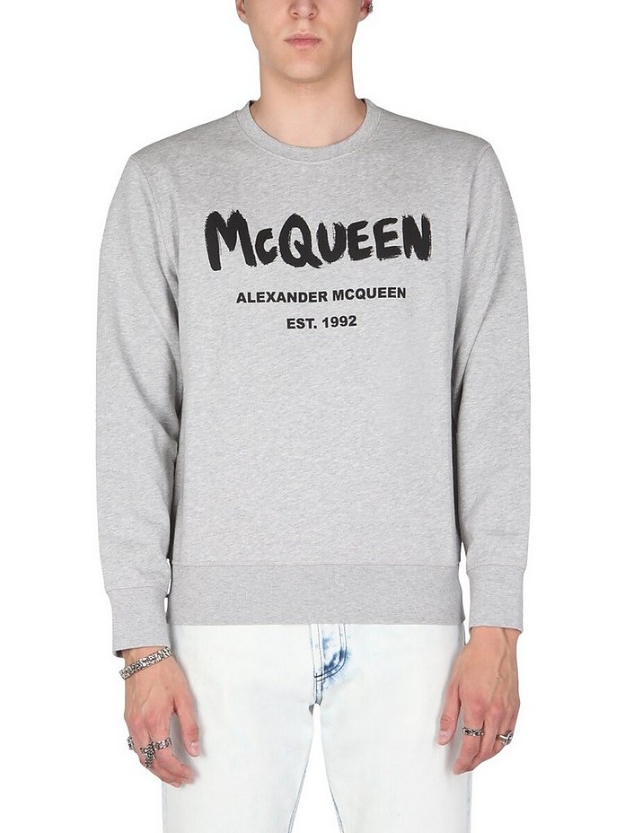 Crew Neck Sweatshirt - Alexander McQueen