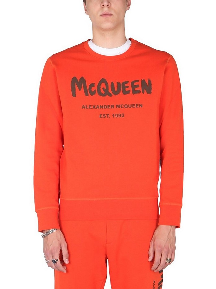 Crew Neck Sweatshirt - Alexander McQueen ɽ·