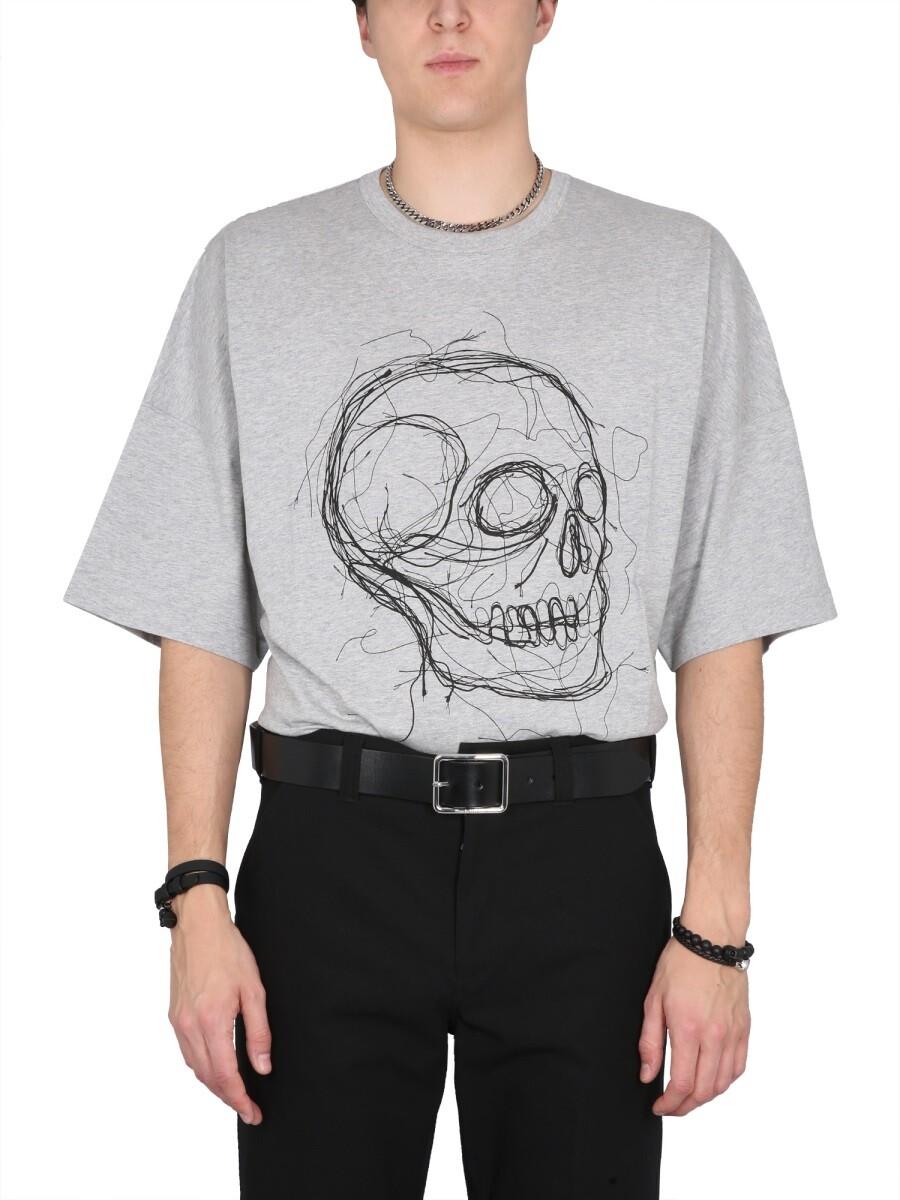 Alexander McQueen Skull Print T-shirt Black