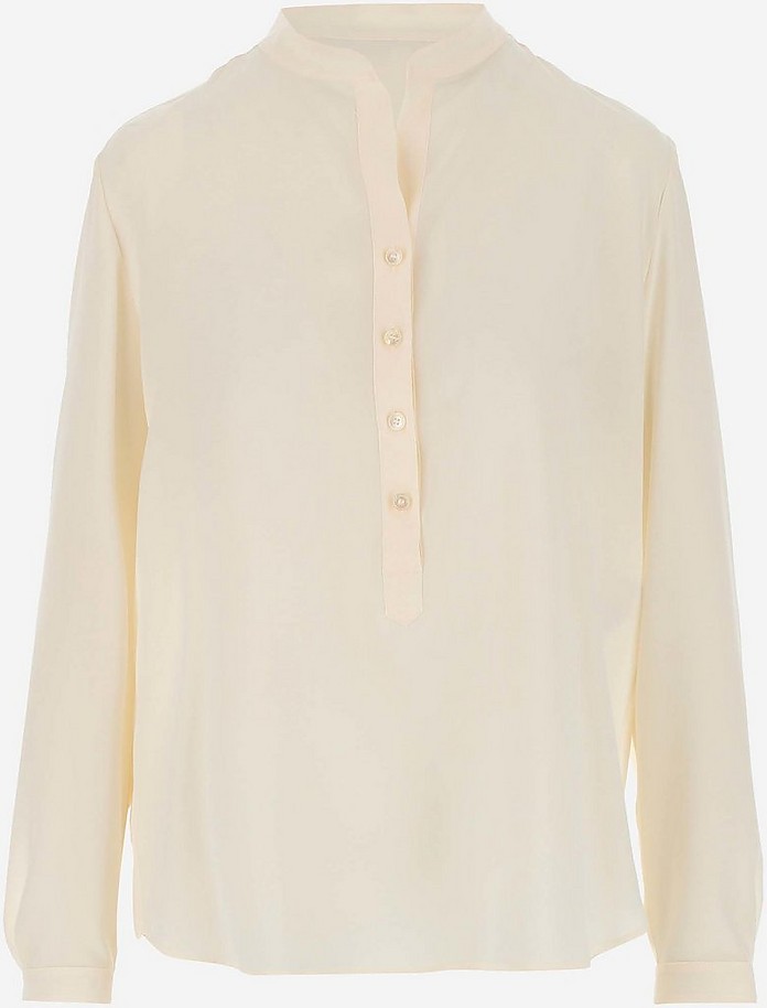 Ivory Silk Women's Casual Shirt - Stella McCartney