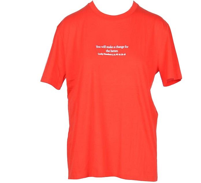 Women's Orange T-Shirt - Stella McCartney / Xe }bJ[gj[