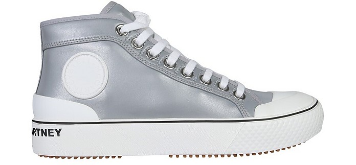 Sneakers With Laces And Logo - Stella McCartney