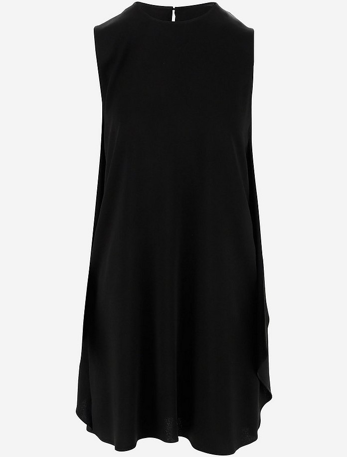 Black Ruffles Women's Short Dress - Stella McCartney