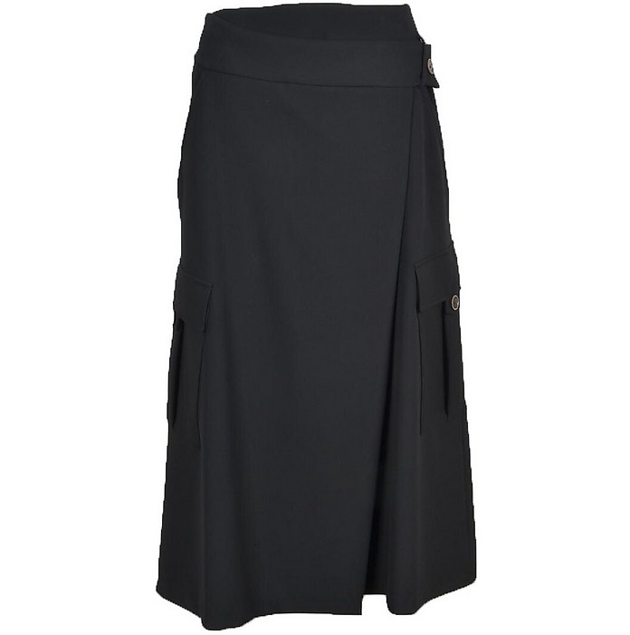 Women's Black Skirt - Eleventy