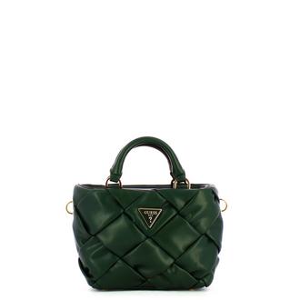 Guess Shoulder Bags 2023 - Green Desideria faux leather Womens