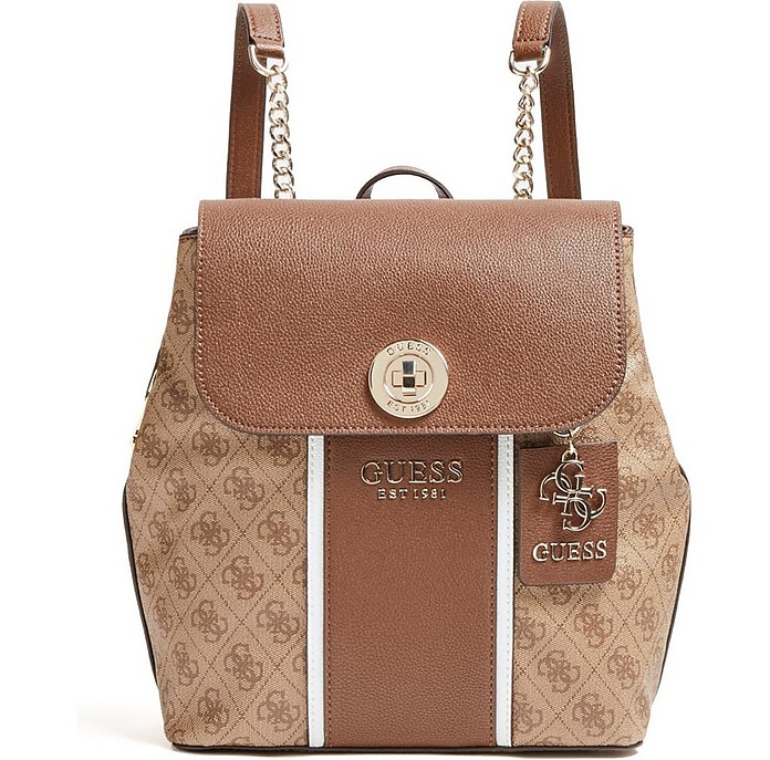 Women's Brown Backpack - Guess