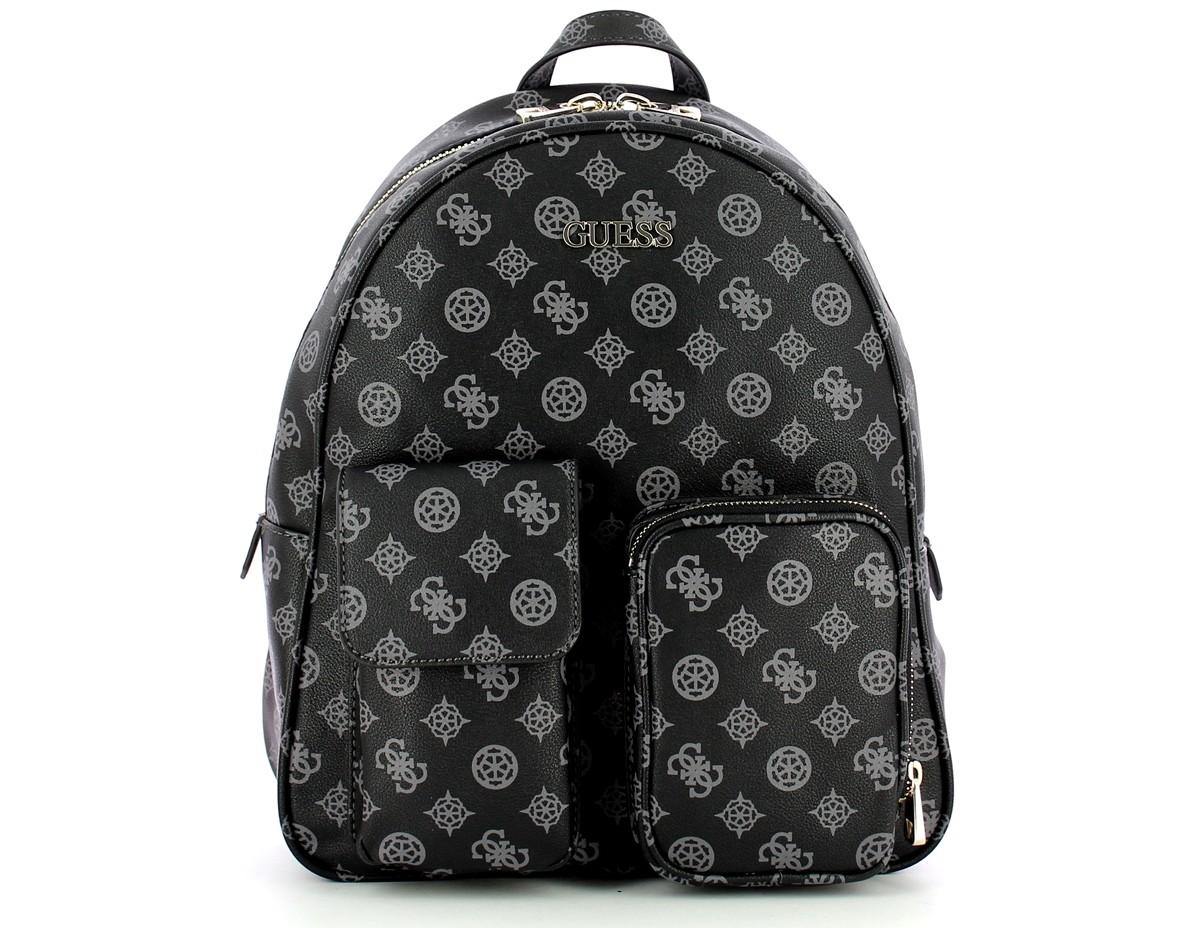 Guess Women's Black Backpack at FORZIERI
