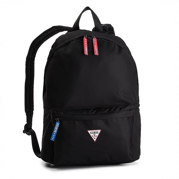 Black Smart Logo Backpack - Guess