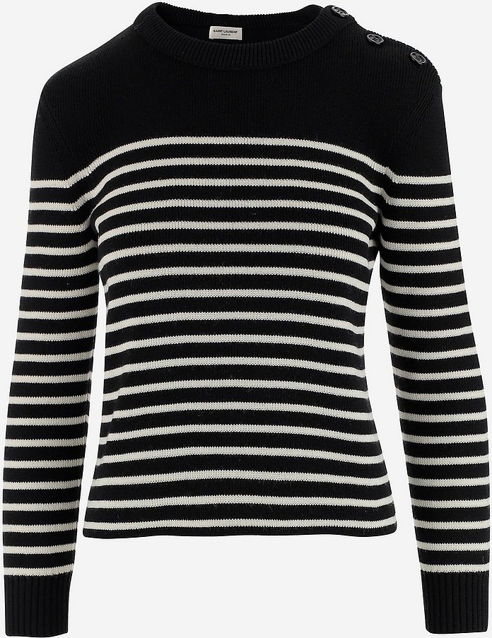 Women's Crewneck Sweater - Yves Saint Laurent