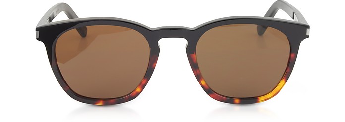 SL 28 Two-Tone Acetate Frame Sunglasses - Yves Saint Laurent