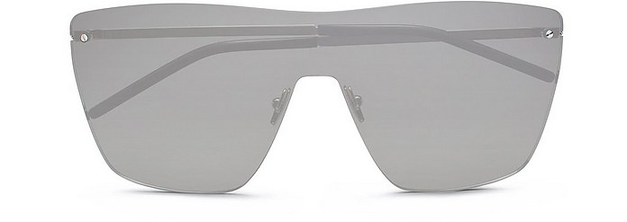 Rimless Shield Unisex Sunglasses - Saint Laurent