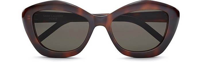 Acetate Cat-Eye Women's Sunglasses - Saint Laurent