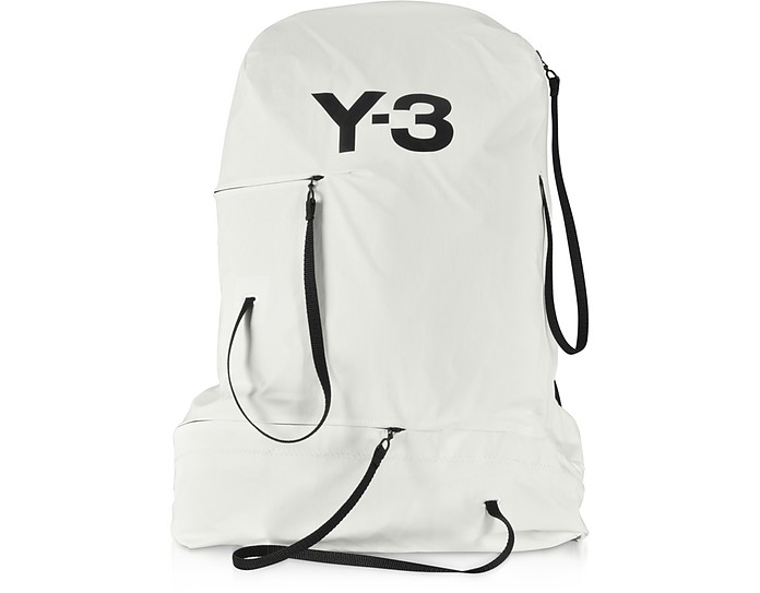 Y-3 White Bungee Backpack - Y-3