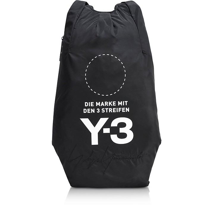 Yohji - Черный Рюкзак - Y-3