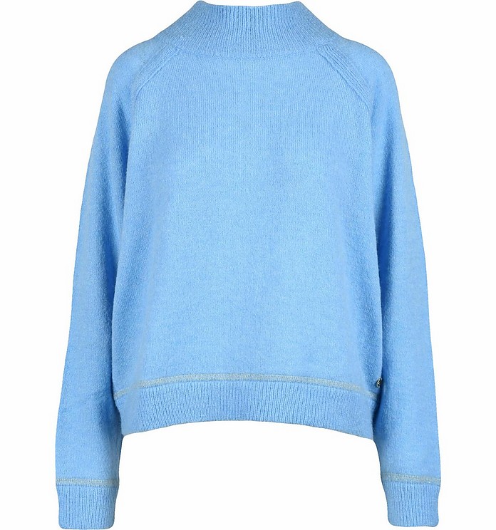Women's Sky Blue Sweater - SUN68
