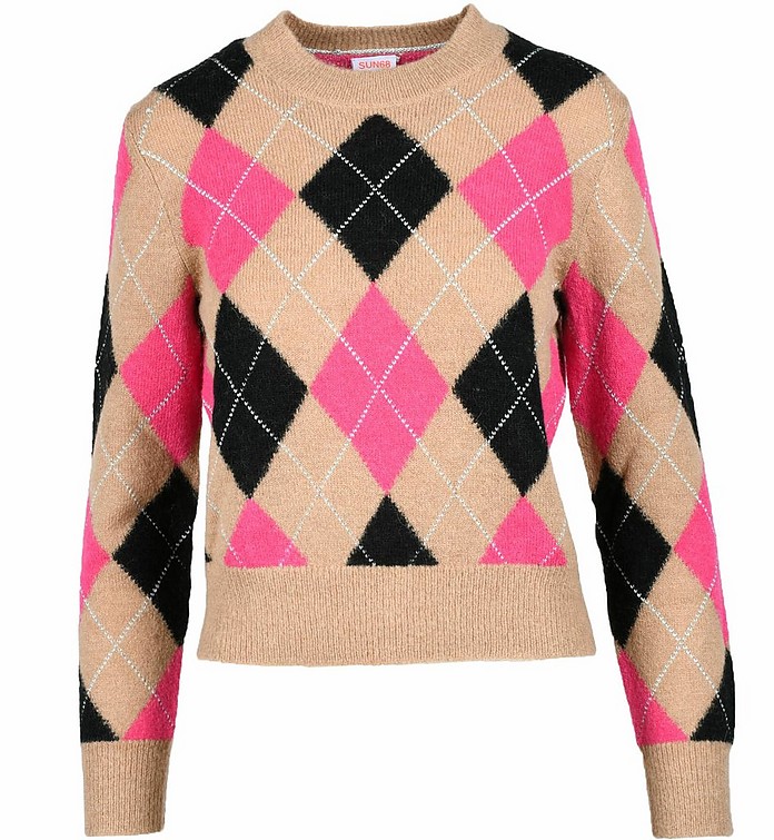 Women's Brown Sweater - SUN68